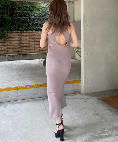 SPIRALGIRL ワンピース SPIRALGIRL（スパイラルガール） ワンピース バックオープンスリット