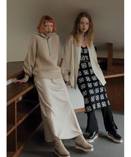 AMAIL（アマイル） ニット セーター Bon sandwich knit レディース