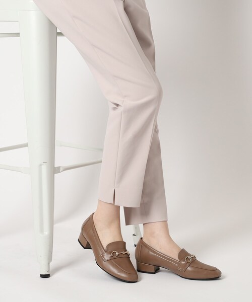 ESPERANZA（エスペランサ） パンプス スクエアトゥローファー レイン