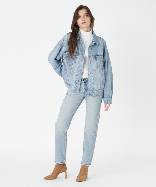 Levi's ライトブルー ストレートデニム　古着　リーバイス　デニム　ジーンズ 楽天市場】リーバイス ライトブルー デニム（メンズファッション