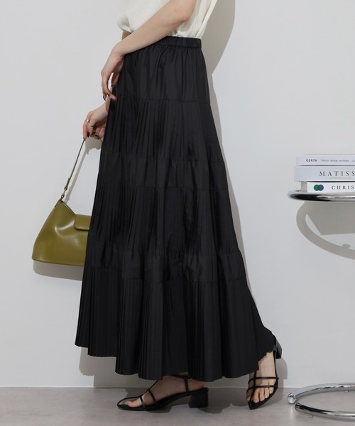 ブラック　スカート スカート ツイルロングスカート : ZOZOTOWN Yahoo!店 - 通販