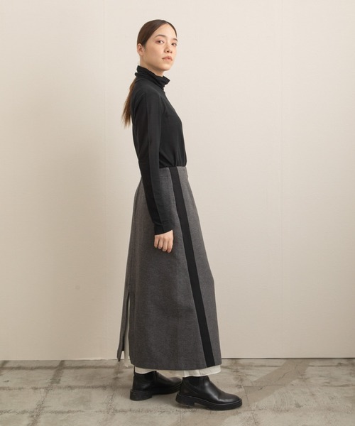 tシャツ 「Liyoca」強撚コットンタートルカットソー レディース Liyoca tシャツ 「Liyoca」強撚コットンタートルカットソー