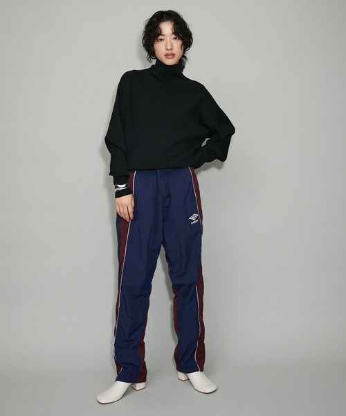 アダムエロペ（ADAM ET ROPE’）/【WEB限定】・【定番人気】WOOL混リブタートルニット ADAM ET ROPE'（アダムエロペ） ニット セーター 「WEB限定」WOOL混