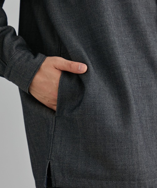 UNITED TOKYO シャツ WOOL DENIM シャツブルゾン メンズ