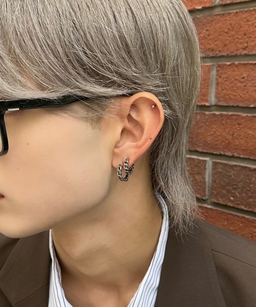 ピアス 「nmtc +」design pierced earring メンズ レディース