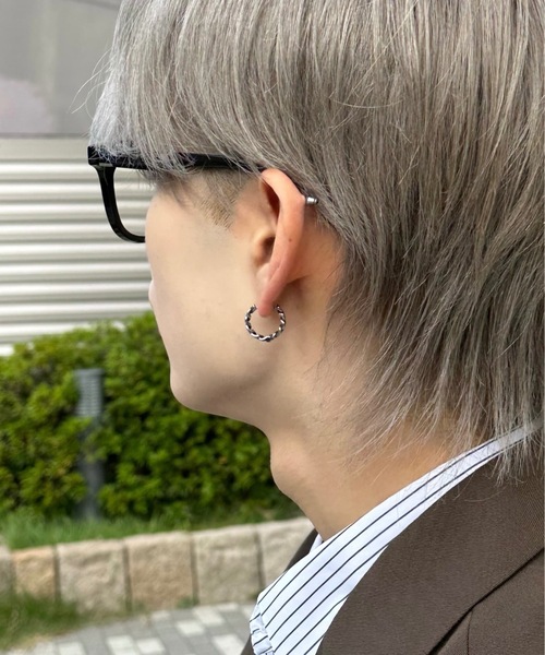 ピアス 「nmtc +」design pierced earring メンズ レディース