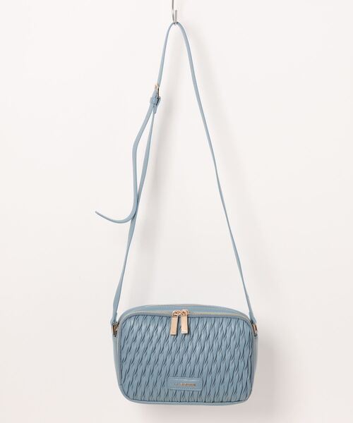 【特価セール】[ラバガジェリー] ショルダーバッグ ランダムプリーツショルダーバ LA BAGAGERIE（ラバガジェリー） ショルダーバッグ バッグ ランダム
