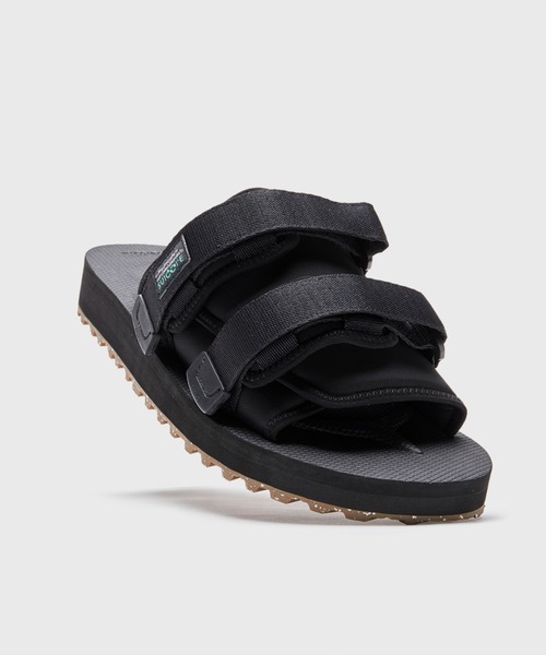 suicoke サンダル MOTO-Cab-ECO-Black/Clay メンズ : ZOZOTOWN