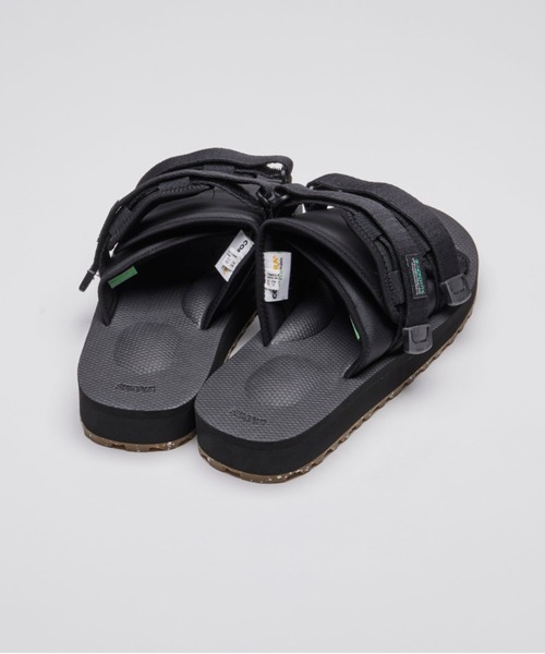 suicoke サンダル MOTO-Cab-ECO-Black/Clay メンズ : ZOZOTOWN