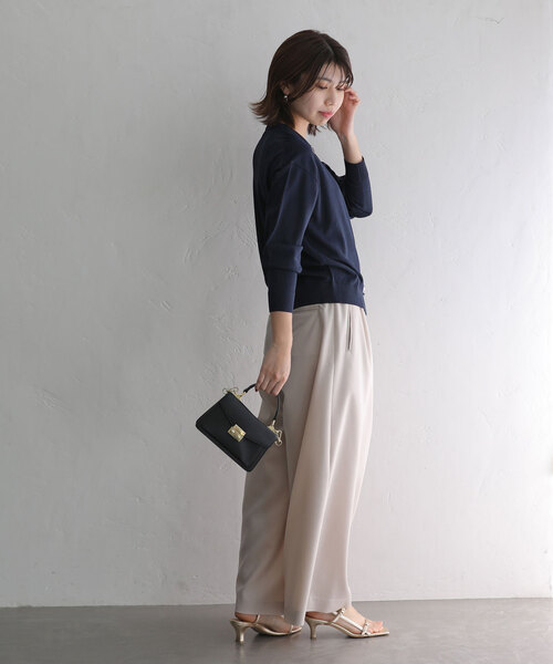 La TOTALITE カーディガン 「TORRAZZO DONNA/トラッゾドンナ」shell  