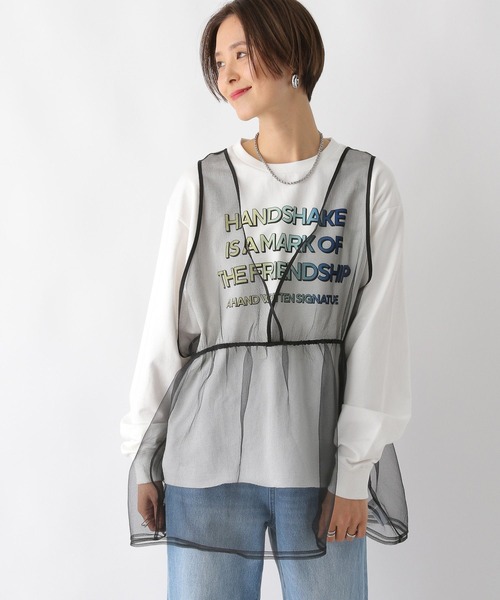 LEPSIM tシャツ アソートロゴプルオーバー 992086 レディース