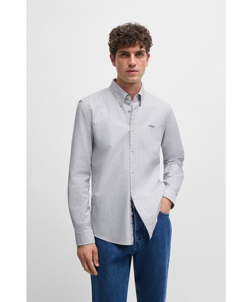 BOSS（HUGO BOSS） シャツ スリムフィット オックスフォード