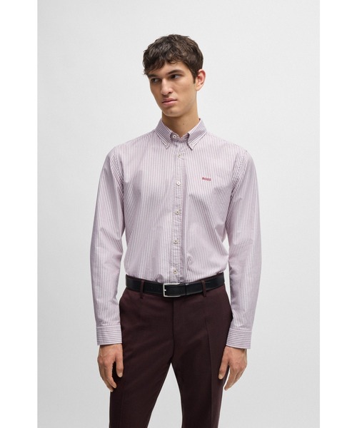 BOSS（HUGO BOSS） シャツ スリムフィット オックスフォード