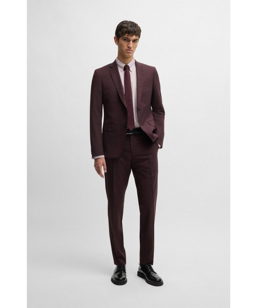 BOSS（HUGO BOSS） シャツ スリムフィット オックスフォードコットン