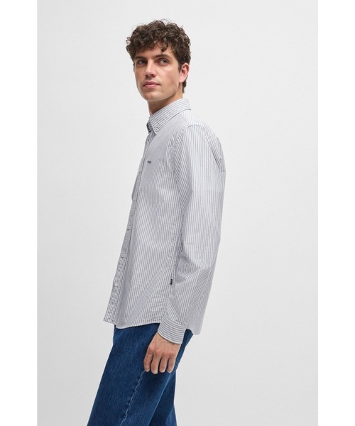 BOSS（HUGO BOSS） シャツ スリムフィット オックスフォード