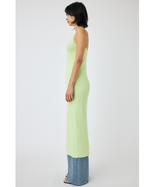新品タグ付　MOUSSYマウジー　BACKLESS KNITドレス　オフホワイト セール】BACKLESS KNIT ドレス（ワンピース）｜MOUSSY（マウジー