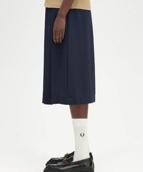 FRED PERRY（フレッドペリー） スカート Tipped Pleated Skirt