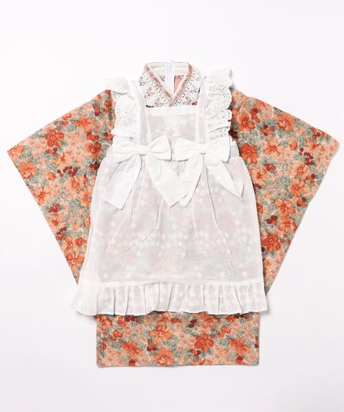 Catherine Cottage（キャサリンコテージ） 着物 後ろファスナーで着る