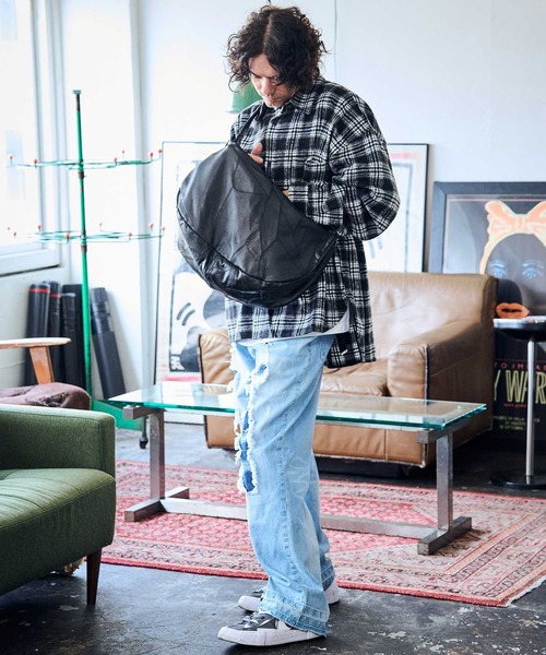 ADAM PATEK ショルダーバッグ ADAMPATEK/recycle patchwork