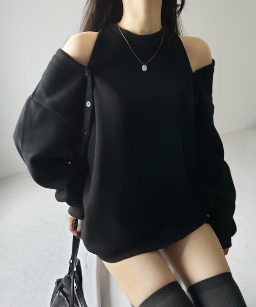 me+em select トレーナー スウェット 「 3color 」オープン