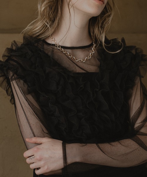 et.UNiVER ドレス Many way frill dress : ZOZOTOWN Yahoo!店