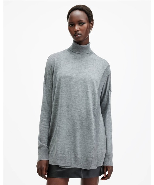 ニット セーター BERN MERINO WOOL WRAP JUMPER | BERN メリノ ウール ラップ ニット・セーター レディース