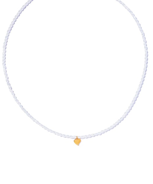 ネックレス 「les bonbon」coeur pearl choker/クール パールチョーカー レディースの画像