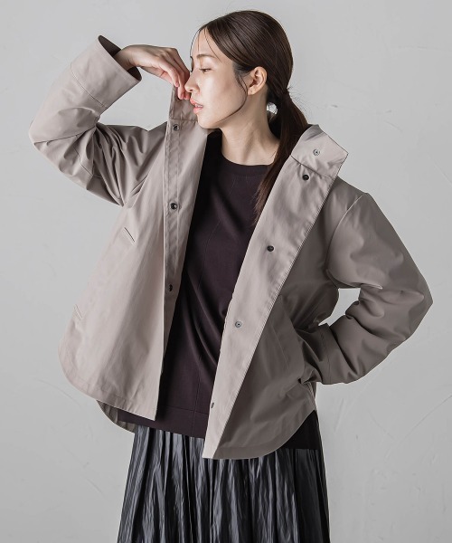 la.f… - la.f... パーテーションライトショートジャケット　ベージュ 楽天市場】【SALE／50%OFF】【極】パーテーションライトショート