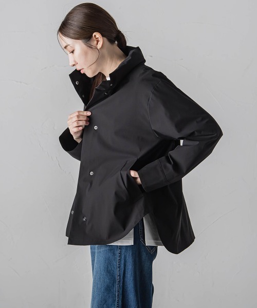 la.f コート アウター パーテーションライトショートジャケット