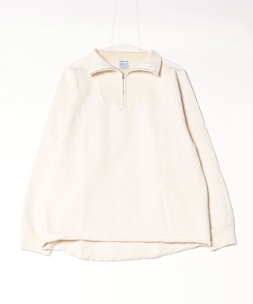 WALLA SPORT トレーナー スウェット 13oz ZIP UP PULLOVER / 13