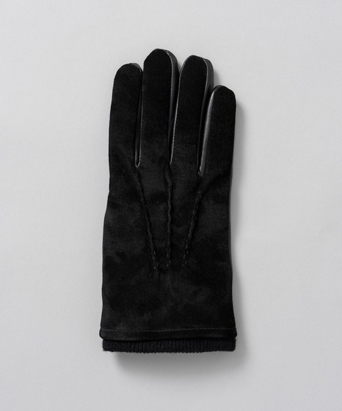 MAISON SPECIAL（メゾンスペシャル） 手袋 「UNISEX」Pig Suede x Goat