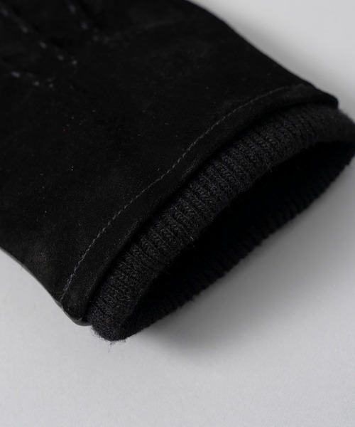 MAISON SPECIAL（メゾンスペシャル） 手袋 「UNISEX」Pig Suede x Goat