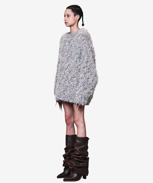 POOLDE（プールデ） ブーツ 「POOLDE/プールデ」Melted Boots Brown