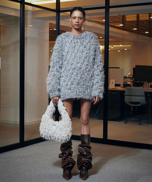 POOLDE（プールデ） ブーツ 「POOLDE/プールデ」Melted Boots Brown