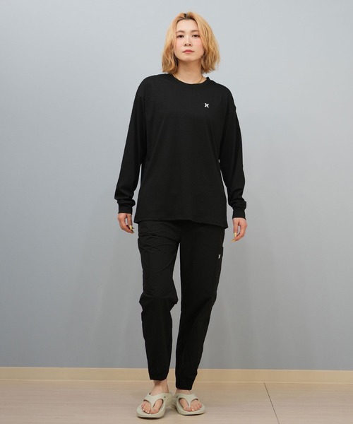 【新品未使用】Hurley レディース用タッパー L Hurley（ハーレー） tシャツ 水陸両用ロンT/UVケア/ラッシュガード