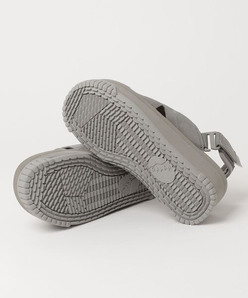 「SHAKA」 フラットサンダル 22.0cm グレー レディース_画像3