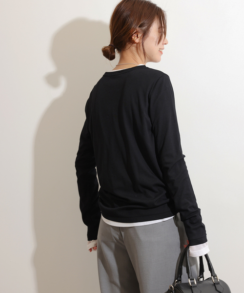 tシャツ 「追加4」ソフトテレコクルーネックロングTEE レディース JOURNAL STANDARD relume tシャツ 「追加」ソフトテレコクルー