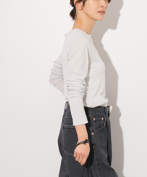 JOURNAL STANDARD relume tシャツ 「追加」ソフトテレコクルー