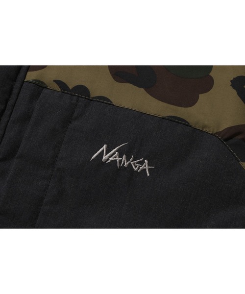 ダウンジャケット ダウン BAPE X NANGA - HINOC DOWN JACKET メンズの画像