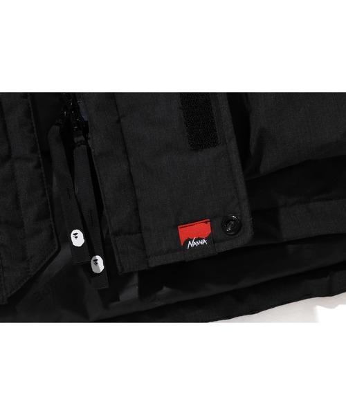 ダウンジャケット ダウン BAPE X NANGA - HINOC DOWN JACKET メンズの画像