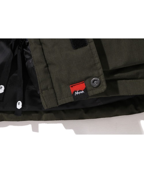 ダウンジャケット ダウン BAPE X NANGA - HINOC DOWN JACKET メンズの画像