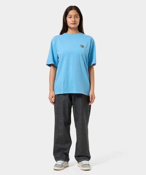 関税込み♪【HUF】Total Eclipse ロゴ★ニット Boxy Tシャツ 関税込み♪【HUF】Total Eclipse ロゴ☆ニット Boxy Tシャツ