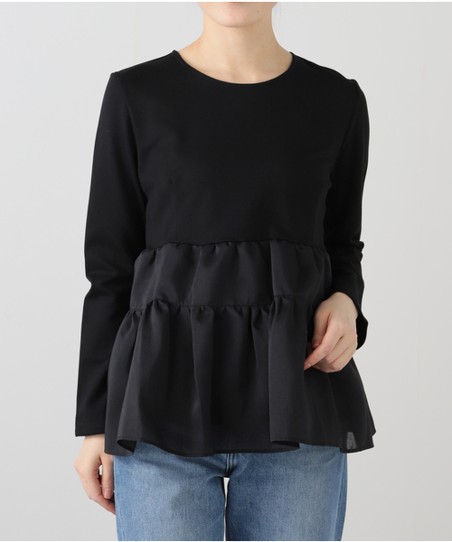 La TOTALITE tシャツ 「洗える」ティアードカットソープル