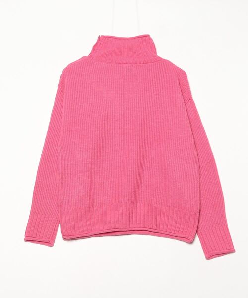 coen（コーエン） タートルネックニット M ピンク レディース