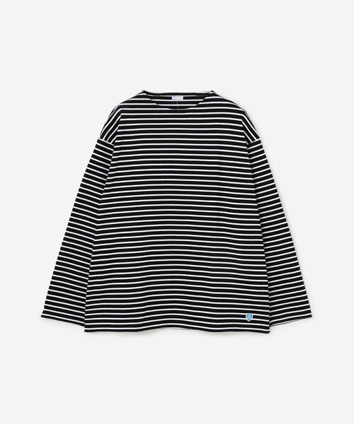 オーシバル　コットンロード　ワイドTシャツ　長袖　BLACK ORCIVAL tシャツ | コットンロード ワイドTシャツ MEN メンズ