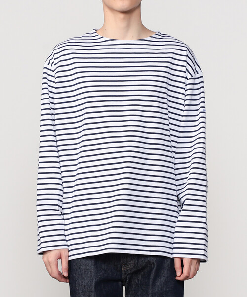 オーシバル　コットンロード　ワイドTシャツ　長袖　BLACK ORCIVAL tシャツ | コットンロード ワイドTシャツ MEN メンズ