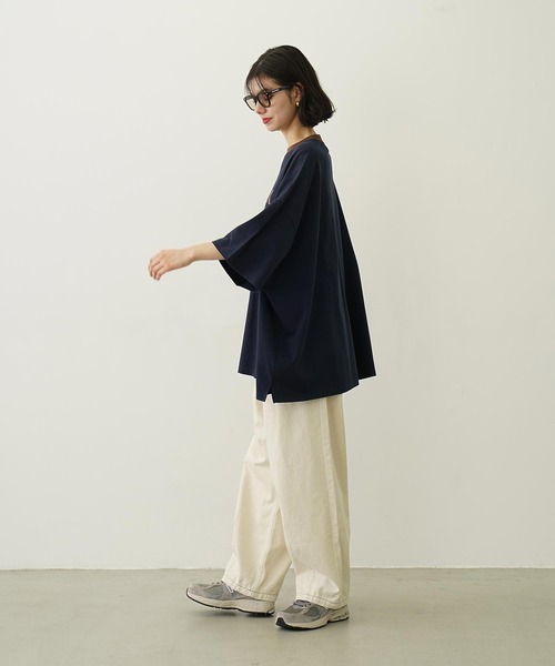 MILKFED. tシャツ CUT OUT LOGO BIG S/S TOP レディース