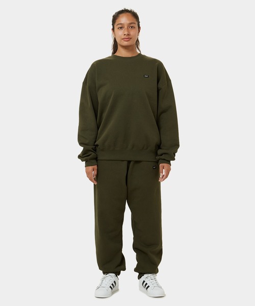 HUF（ハフ） スウェットカットソー X-LARGE アッシュグレー メンズ