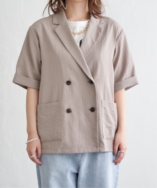 新品未使用タグ付き CELFORD リネンライクハーフスリーブジャケット M LBC｜リネンライクハーフスリーブジャケット | Rakuten Fashion