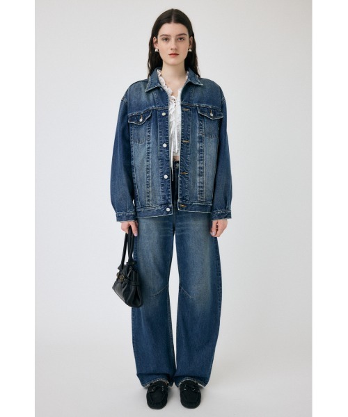 MOUSSY OVERDYE デニムジャケット MOUSSY デニムジャケット gジャン 「セットアップ対応」OVERDYE